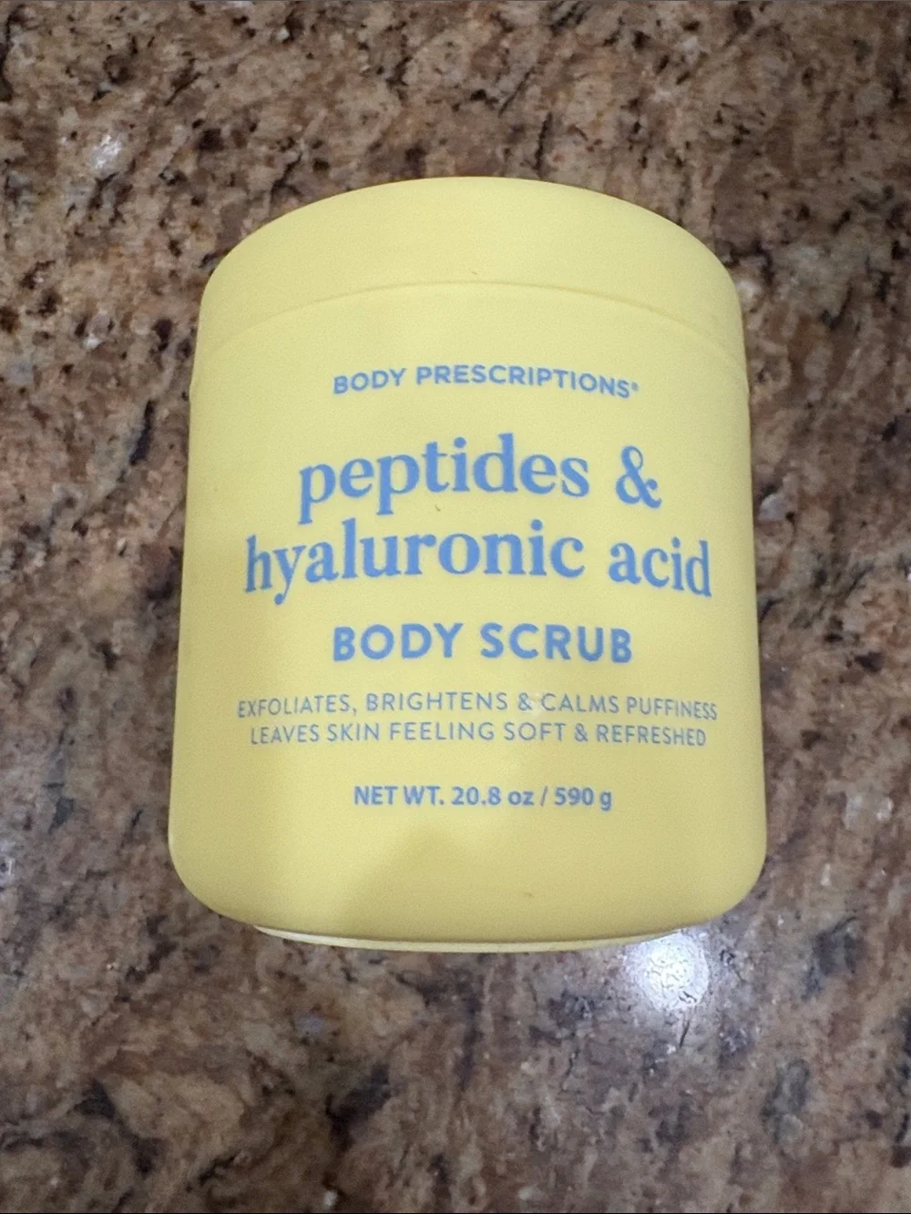 Peptides & Hyaluronic Acid Body Scrub body prescriptions